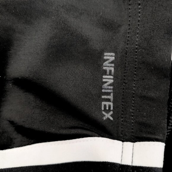 Adidas Men’s Black INFINITEX Swim Trunks – Size 34, 3-Stripes Athletic Swim Shor - Picture 5 of 7